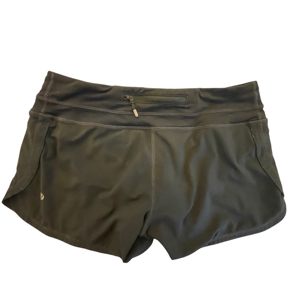 Lululemon Athletica Black Groovy Run Shorts, Sz 6 - Picture 2 of 8